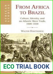 From Africa to Brazil. Culture, Identity, and an Atlantic Slave Trade, 1600–1830