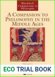 A Companion to Philosophy in the Middle Ages