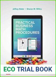 Practical Business Math Procedures 13th Edition