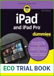 iPad and iPad Pro For Dummies, 11th Edition