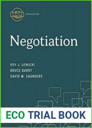 Negotiation Eighth Edition