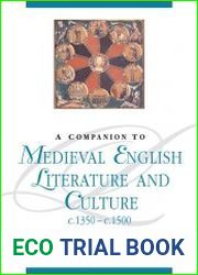 A Companion to Medieval English Literature and Culture c.1350–c.1500