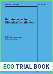 Requirements for Electrical Installations, IET Wiring Regulations, Eighteenth Edition