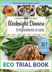 Weeknight Dinners 6 Ingredients or Less