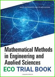 Mathematical Methods in Engineering and Applied Sciences (Mathematics and its Applications)