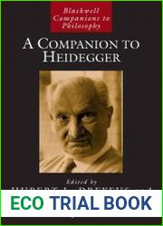 A Companion to Heidegger