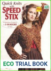 Quick Knits with Speed Stix