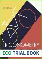 Trigonometry 5th Edition