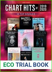 Chart Hits of 2019-2020 for Easy Piano Songbook