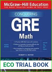 McGraw-Hill Education Conquering GRE Math, 4th Edition