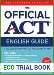 The Official ACT English Guide