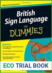 British Sign Language For Dummies