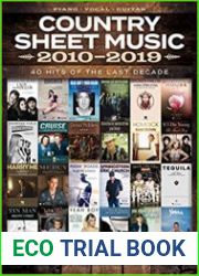 Country Sheet Music 2010-2019