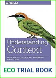 Understanding Context Environment, Language, and Information Architecture