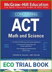 Conquering ACT Math and Science, 4th Edition