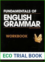 Fundamentals of English Grammar Workbook