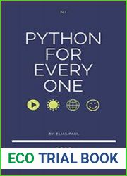 Python for every one The great book of python programming