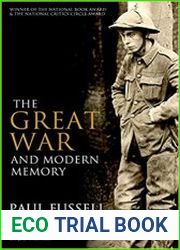 The Great War and Modern Memory