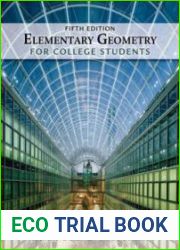 Elementary Geometry for College Students