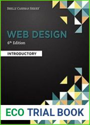 Web Design Introductory (Shelly Cashman) Sixth Edition