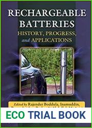 Rechargeable Batteries History, Progress and Applications