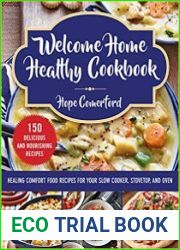 Welcome Home Healthy Cookbook