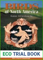 Birds of North America Realistiс 3D Scrollsaw Art