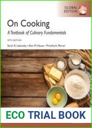 On Cooking A Textbook of Culinary Fundamentals, 5th Edition
