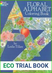 Floral Alphabet Coloring Book