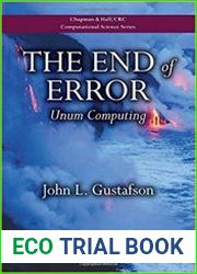 The End of Error Unum Computing