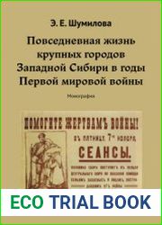 Повседневная жизнь крупных городов Западной Сибири в годы Первой мировой войны