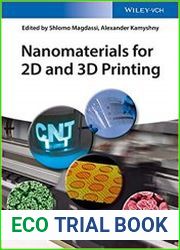 Nanomaterials for 2D and 3D Printing