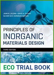 Principles of Inorganic Materials Design 3rd Edition