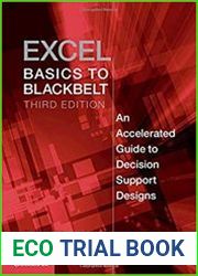 Excel Basics to Blackbelt An Accelerated Guide to Decision Support Designs Third Edition