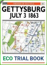 Order of Battle 11 - Gettysburg July 3 1863 Union The Army of the Potomac