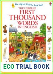 First Thousand Words in English