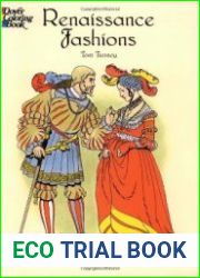 Renaissance Fashions. Coloring book