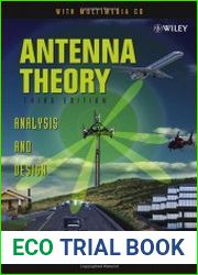 Antenna Theory Analysis and Design, 3rd Edition