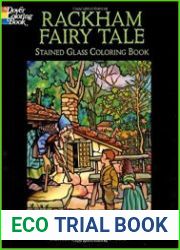 Rackham Fairy Tale Stained Glass Coloring Book