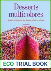 Desserts multicolores