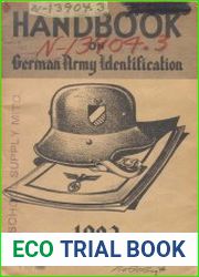 Handbook On German Army Identification