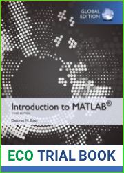 Introduction to MATLAB, Global Edition 3rd Edition