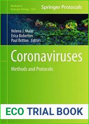 Coronaviruses Methods and Protocols (Methods in Molecular Biology)