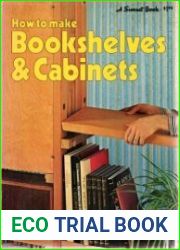 How to Make Bookshelves and Cabinets