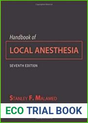 Handbook of Local Anesthesia