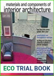Materials and Components of Interior Architecture, 8th Edition