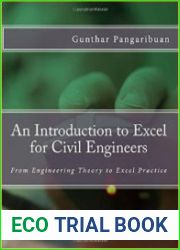 An Introduction to Excel for Civil Engineers