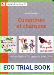 Comptines et chansons Des centaines de motifs ? broder au point de croix
