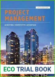 Project Management Achieving Competitive Advantage, 5th Edition