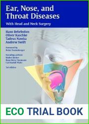 Ear, Nose and Throat Diseases With Head and Neck Surgery, third edition
